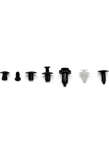 100 Adet Plastik Perçinler Raptiye Çamurluk Tampon Itme Klipleri W/sökme Aracı Honda Ford Chrysler Toyota Için (Yurt Dışından)