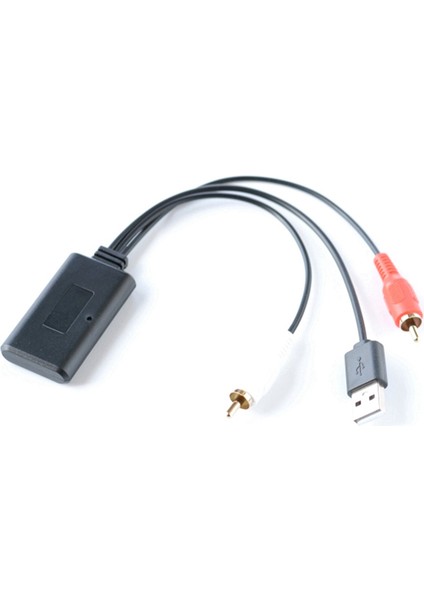 Araba Evrensel Kablosuz Bluetooth Modülü Müzik Adaptörü Rca Aux Ses Kablosu USB Güç Kaynağı (Yurt Dışından)