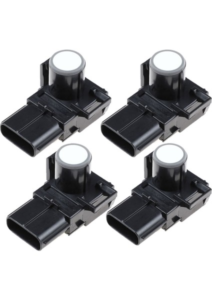 4 Parça 89341-48010 Pdc Park Sensörü Arka Tampon Geri Vites Yardım Sensörü Kiti Toyota Sienna Lexus 8934148010 Beyaz (Yurt Dışından)