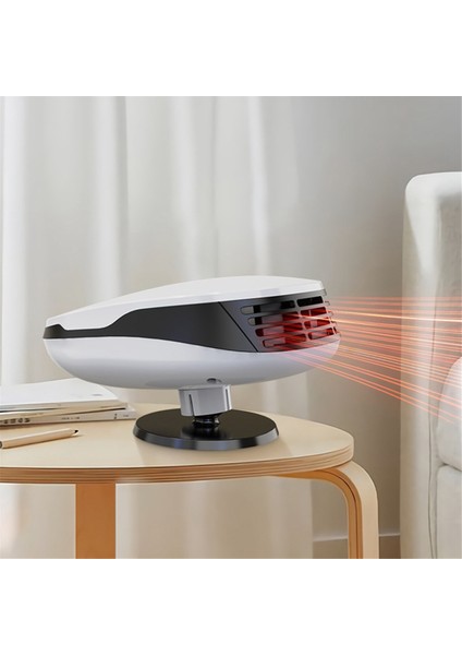 Taşınabilir Araç Isıtıcısına ve Buz Çözücüye Takılabilen Araç Isıtıcısı Araç Isıtıcısı 360 Derece Döner Taban 12V (Yurt Dışından)