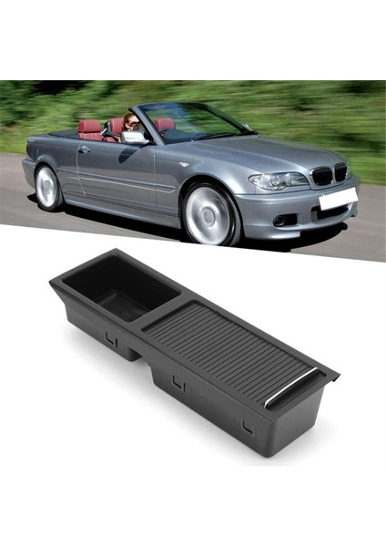 Otomotiv Ön Orta Konsol Saklama Kutusu Merkezi Konsol Tepsisi Bmw 3 Serisi E46 1998-2007 51167038323 (Yurt Dışından)