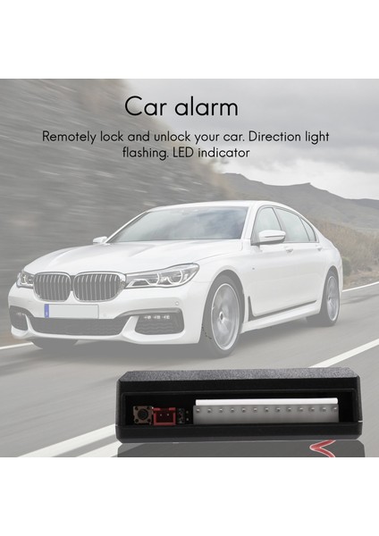Evrensel Araç Alarm Sistemleri Otomatik Uzaktan Kumandalı Merkezi Kit Kapı Kilidi Anahtarsız Giriş Sistemi Uzaktan Kumanda ile Merkezi Kilitleme (Yurt Dışından)