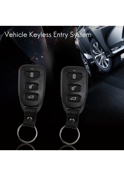 Evrensel Araç Alarm Sistemleri Otomatik Uzaktan Kumandalı Merkezi Kit Kapı Kilidi Anahtarsız Giriş Sistemi Uzaktan Kumanda ile Merkezi Kilitleme (Yurt Dışından)