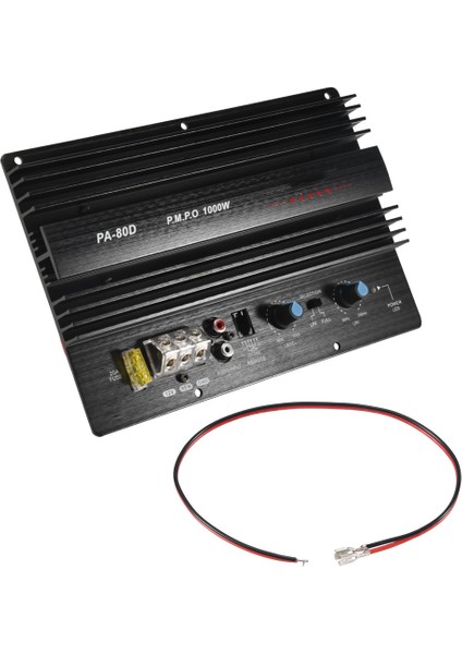 12V 1000W Mono Araç Ses Güç Amplifikatörü Güçlü Bas Subwoofer Amp PA80D (Yurt Dışından)