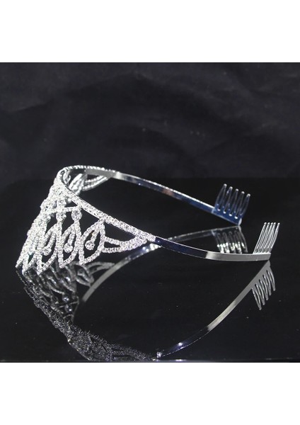 No.1 Boyutu Aınameısı Yeni Gelenler Gelin Tiaras ve Taçlar Moda Charm Rhinestone Düğün Tiara Combs Saç Aksesuarları Pageant Takı (Yurt Dışından) indirimleri