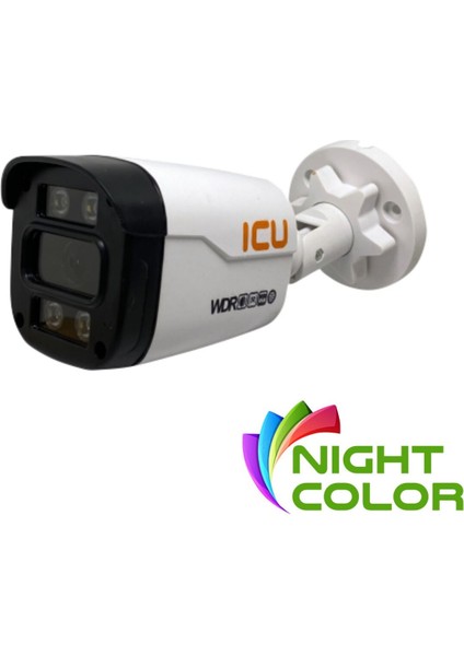 Ic 6504W4 HD2MP 36 2mp 3.6mm Nıght Color Gece Renkli Ahd Hıbrıt Ir Bullet Kamera fırsatları