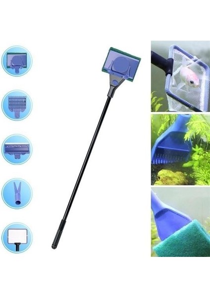 5 in 1 Akvaryum Tankı Temizleme Seti Akvaryum Balığı Bakım Seti modelleri