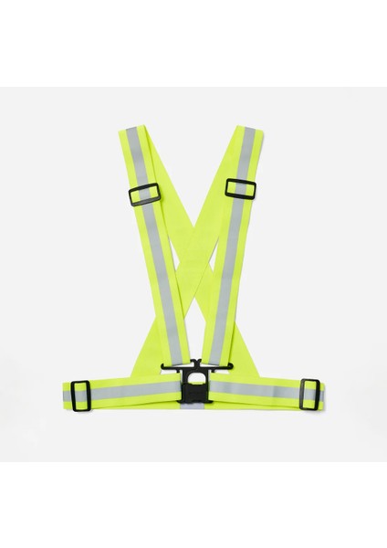 Reflective Cross Belt Fluorescent Yellow