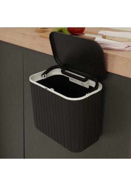 Pino 8 Lt Çöp Kovası Siyah