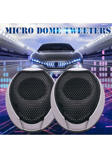 12V 1000W Universal Araç Hıfı Tweeter Ses Stereo Ses Hoparlörü Korna (Yurt Dışından)