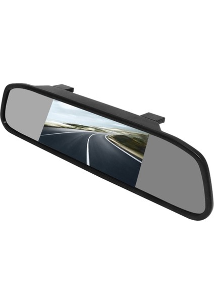 5 Inç Tft LCD HD800X480 Ekranlı Araba Monitörü Ayna Geri Vites Park Monitörü 2 Video Girişi ile (Yurt Dışından)