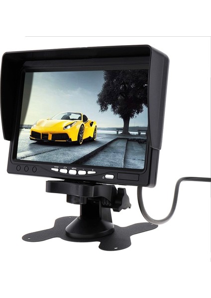 12V-24V 7 Inç Tft LCD Renkli Hd Monitör Araba Kamyon Cctv Geri Görüş Geri Vites Kamerası (Yurt Dışından) modelleri
