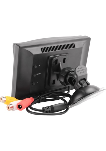 5 Inç 800X480 Tft LCD Hd Ekran Monitör, Araba Yedekleme Kamerası/arka Görüş/dvd/medya Oynatıcı Için Çift Montaj Braketi ile (Yurt Dışından)
