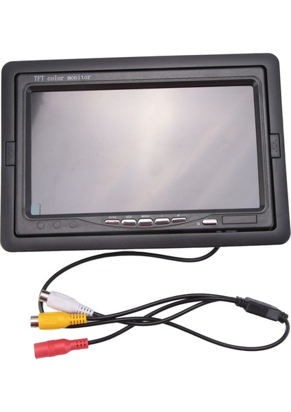 Otobüsler, Konteyner Kamyonları, Geri Dönen Araç Aksesuarları Için Ticari 7 Inç Arka Görüş Monitörü (Yurt Dışından) fırsatları