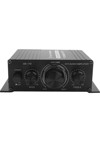 12V Mini Ses Güç Araba Amplifikatörü Dijital Ses Alıcısı Amp Çift Kanal 20W+20W Bas Tiz Ses Kontrolü Ev Için (Yurt Dışından)