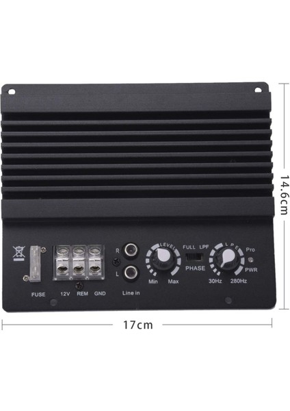 1000W Araç Ses Yüksek Güç Amplifikatörü Amp Kurulu Güçlü Bas Sub Woofer Kartı 12V (Yurt Dışından) fırsatları