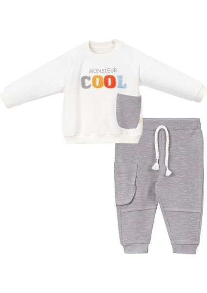 251262 Erkek Bebek Monsieur Cool Süzineli 2'li Takım