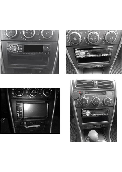 Lexus IS200 IS300 Toyota Altezza 1995-2006 Için 2din Araba Stereo Radyo Fasya Paneli Çerçeve (Yurt Dışından) modelleri