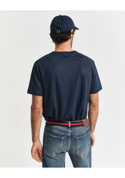 Erkek Lacivert Regular Fit Bisiklet Yaka T-Shirt 2003318.433 fiyatları