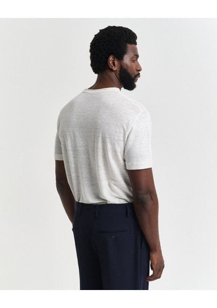 Erkek Krem Regular Fit Bisiklet Yaka T-Shirt 2003318.130 fiyatları