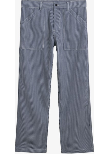 Erkek Lacivert Relaxed Fit Pantolon 1000411.410