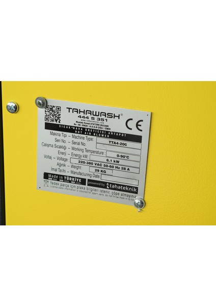 Araç Içi ve Oto Koltuk Kurutma Makinası Sıcak Hava Üretici 380V Ahtapot - TTA4-200 fiyatları