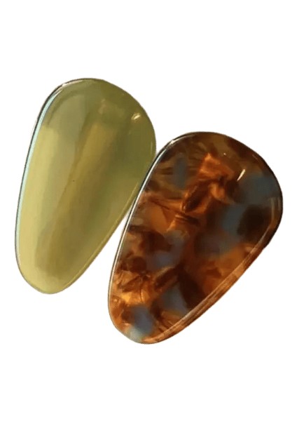 2pcs/set Asetik Asit Su Damla Şekli Saç Klipleri Kadınlar Için Vintage Renkli Saç Aksesuarları Moda Takı Saç Tokası Hediye Scolor: F (Yurt Dışından)