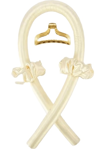 Kadın Isısız Curling Rod Isısız Saç Bukleler Kafa Bandı Saç Yumuşak Parlak Saç Bigudi Kuaför Araçları Aksesuarları Kadın Olun. Renk:a (Yurt Dışından)