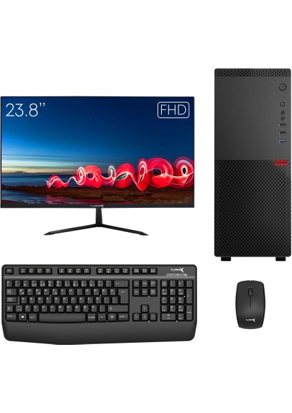 TX6262 Ryzen 5 5500 16GB Ram 256GB SSD 2gb R5 230 23.8 Inç Fhd Monitör Ofis Hazır Sistem