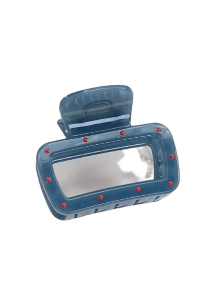 Kore Tarzı Saç Pençe Klipsli Saç Pençeleri Şık Saç Pençeleri Sevimli Saç Pençeleri Mavi ve Kızıl Saç (Yurt Dışından)