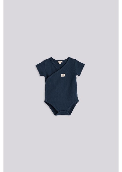 Bg Store Erkek Bebek Lacivert Body ve Şort Takımı