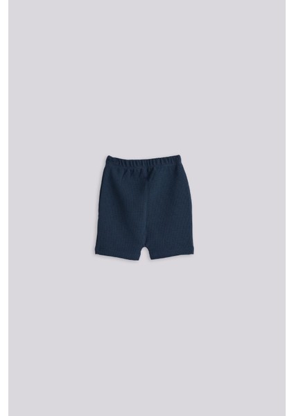 Bg Store Erkek Bebek Lacivert Body ve Şort Takımı