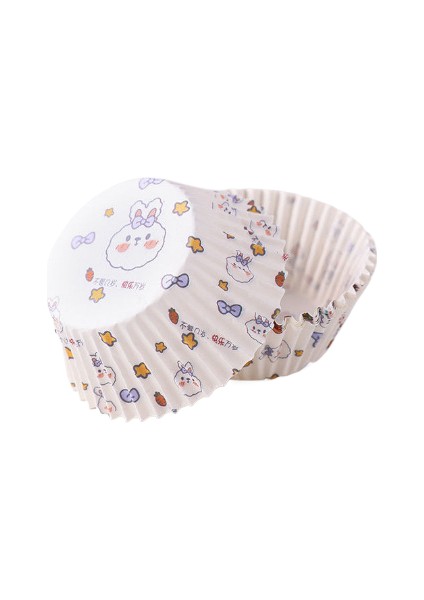 125 Paket Karikatür Kek Bardağı Yumurta Sarısı Kağıt Toz (Yurt Dışından)