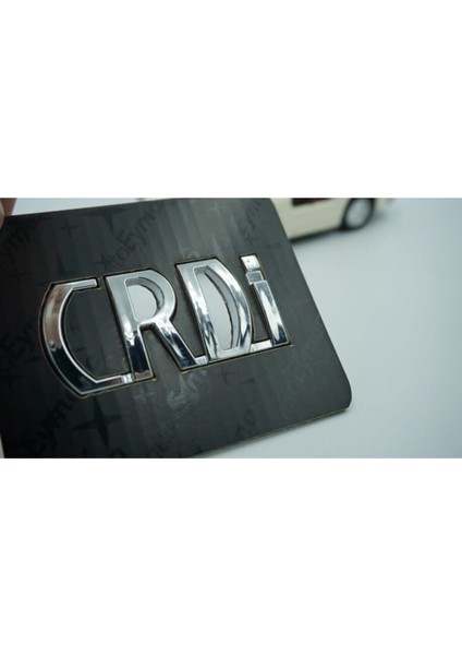 Getz Era Accent Uyumlu Crdi Bagaj Krom Abs 3m 3D Yazı Logo Amblem