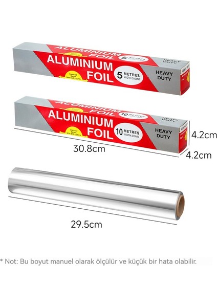 2 M/7 M Ev Hava Fritöz Alüminyum Folyo Fırın Tepsisi Pişirme Kalay Folyo (Yurt Dışından) indirimleri