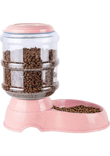 Otomatik Su Dağıtıcı Büyük Kapasiteli Pet Besleyici Küçük Köpek Maması Kase Kedi Besleyici Içme Kasesi Evcil Hayvan Besleme Içen Su Kasesi: Evcil Hayvan Besleyici Supink (Yurt Dışından)