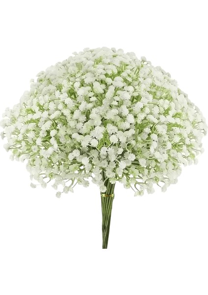 30 Adet Yapay Bebek Nefesi Çiçekleri Gerçek Dokunuş Gypsophila Düğün Gelin Nişan Ev Süsleme Oda Dekorasyonu Için Uygunrenk:beyaz (Yurt Dışından)