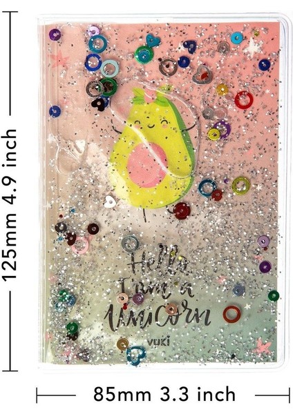 Simli ve Sulu Kapaklı Renkli Sayfalı Desenli Mini Defter fiyatları