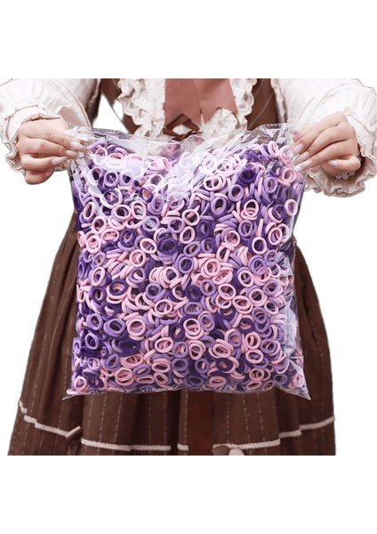 50/100/300PCS Çocuklar Için Saç Bantları Renkli Naylon Scrunchie Saç Bağları Lastik Bant Çocuk Elastik Saç Band Kız Saç Aksesuarları Renk: 36/beden: 50 Adet (Yurt Dışından)