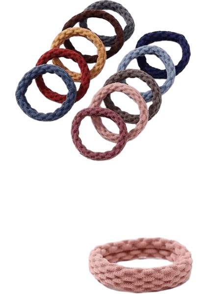 Kadın Kızlar Basit Temel Elastik Saç Bantları Bağlar Scrunchie At Kuyruğu Tutucu Kauçuk Bantlar Moda Kafa Bandı Saç Aksesuarları Hediye Renk: Fx/boyut: 20PCS (Yurt Dışından)