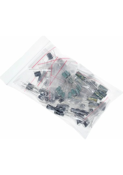 120 Adet Dip Elektrolitik Kapasitör Seti 12 Tip X10 1uf 2.2uf 3.3uf 4.7uf 10UF 22UF 33UF 47UF 100UF 220UF 330UF 470UF Silindirik Alüminyum Tamir Prototip Devre