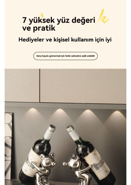 Yüksek Kaliteli Oturma Odası Şarap Rafı Süslemeleri (Yurt Dışından)
