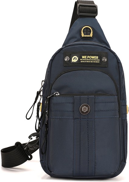 Açık Banliyö Boş Seyahat Çok Fonksiyonlu Erkek Taşınabilir Tek Omuz Crossbody Çanta (Yurt Dışından)
