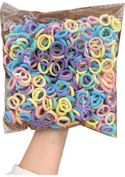 Kadın Kızlar Renkli Naylon Elastik Saç Bantları At Kuyruğu Küçük Saç Kravat Kauçuk Bantlar Scrunchie Moda Çocuk Saç Aksesuarları: Stil C/boyut: 500PCS (Yurt Dışından)