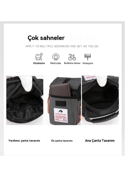 Tek Omuz Çapraz Omuz Su Geçirmez Aşınmaya Dayanıklı Tek Omuz Eğlence Spor Çantası (Yurt Dışından)