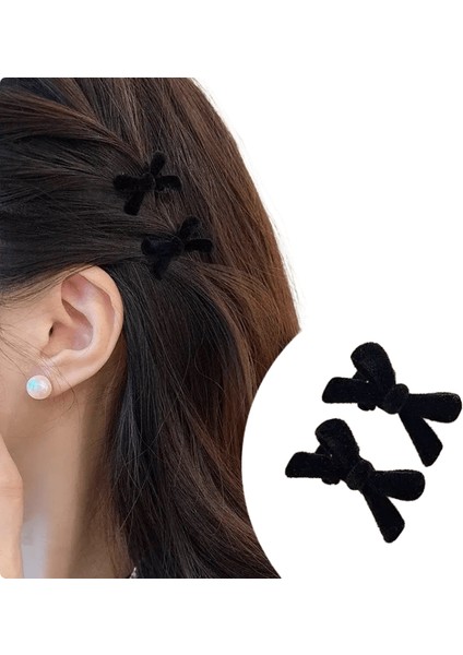Mini Kırmızı Kadife Yay Saç Klipleri Küçük Kızlar Tatlı Şeker Kadife Küçük Yay Düğüm Saç Tokaları Saç Çiğnemeleri Ette Saç Aksesuarları: Şarap Kırmızı/beden: 1pcs (Yurt Dışından)