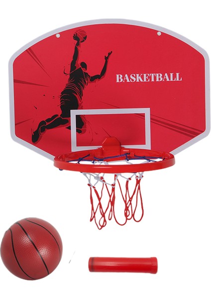 Çocuklar Deliksiz Duvara Monte Sepet Çerçeve Iç ve Dış Çekim Spor Oyuncakları (Yurt Dışından)