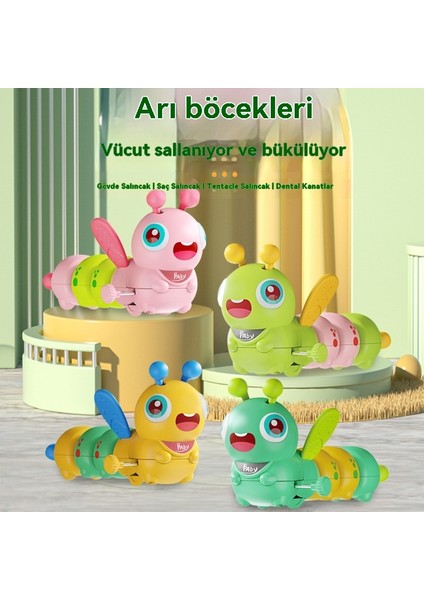 Çocuk Yapboz Zincir Saat Küçük Arı Sevimli Eğitici Oyuncak (Yurt Dışından) fırsatları