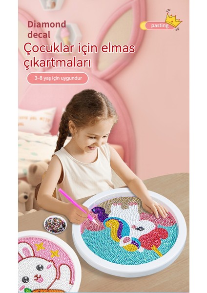 Çocuk Çıkartmaları El Yapımı Diy Kız Eğitici Oyuncaklar (Yurt Dışından)