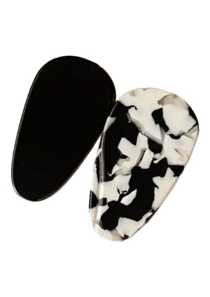 2pcs/set Asetik Asit Su Damla Şekli Saç Klipleri Kadınlar Için Vintage Renkli Saç Aksesuarları Moda Takı Saç Tokası Hediyeleri Renk: C (Yurt Dışından)